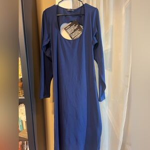 Gorgeous sexy blue Rebdoll dress NWT.